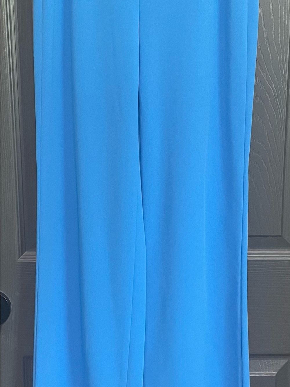 White House Black Market Wide Leg Pants in Bright Blue